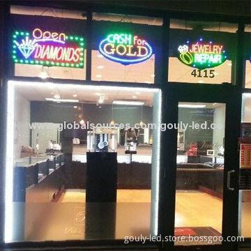 New led light for led shop window